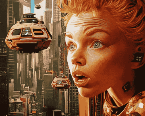 The Fifth Element Iconic Movie Diamond Painting