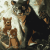 The Jungle Book Animal Diamond Painting