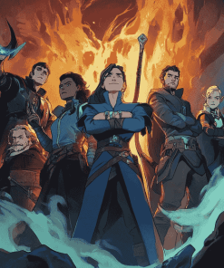 The Legend of Vox Machina Animation Diamond Painting