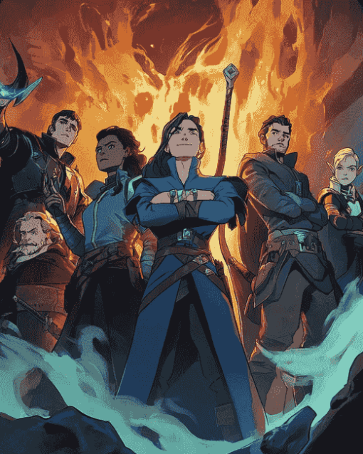 The Legend of Vox Machina Animation Diamond Painting