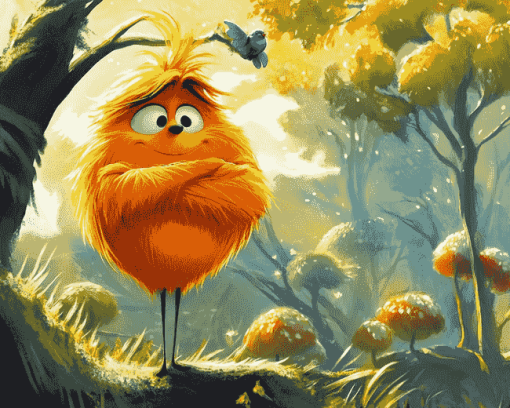 The Lorax Animation Diamond Painting