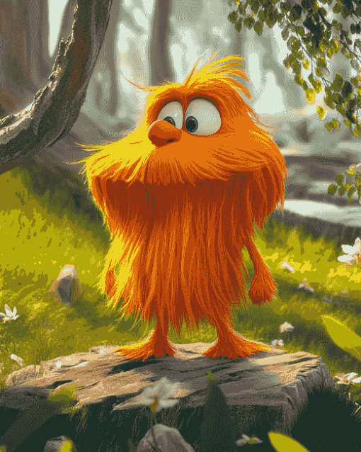 The Lorax Animation Diamond Painting