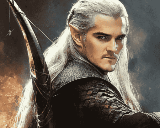 The Lord of The Rings Legolas Diamond Painting