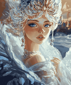 The Swan Princess Diamond Painting