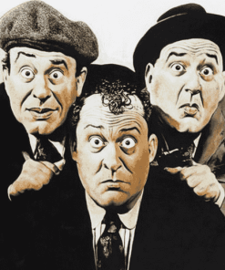 The Three Stooges Classic Humor Diamond Painting