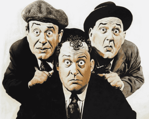 The Three Stooges Classic Humor Diamond Painting