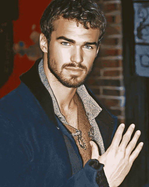 Theo James Celebrity Diamond Painting