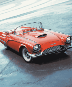 Thunderbird Cars Diamond Painting