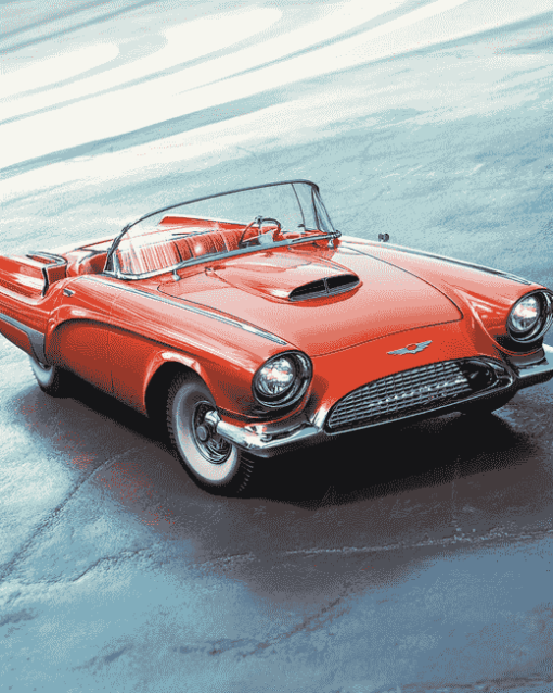 Thunderbird Cars Diamond Painting