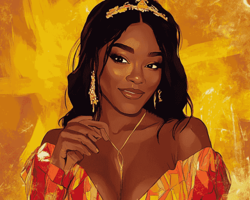 Tiffany Haddish Celebrity Diamond Painting