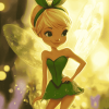 Tinker Bell Fantasy Diamond Painting