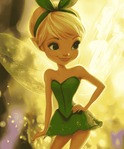 Tinker Bell Fantasy Diamond Painting