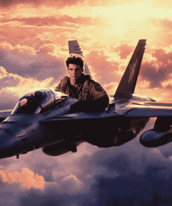 Top Gun Iconic Movie Diamond Painting