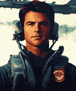 Top Gun Women Celebrities Diamond Painting