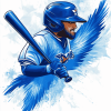 Toronto Blue Jays Baseball Diamond Painting