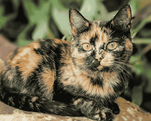 Tortoiseshell Cat Diamond Painting