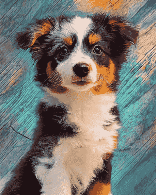 Toy Aussie Puppies Diamond Painting