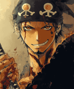 Trafalgar Law Anime Diamond Painting