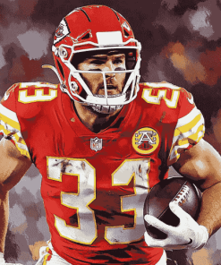 Travis Kelce Famous Footballer Diamond Painting