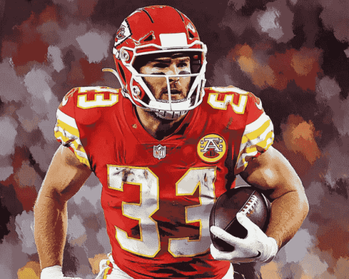 Travis Kelce Famous Footballer Diamond Painting