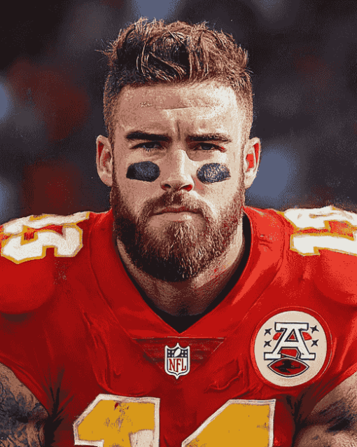 Travis Kelce Sport Icon Diamond Painting