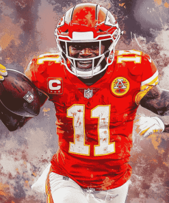 Tyreek Hill Famous Football Player Diamond Painting