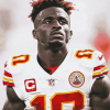 Tyreek Hill Famous Footballer Diamond Painting