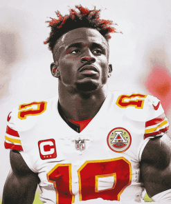 Tyreek Hill Famous Footballer Diamond Painting