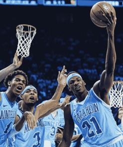 UNC Tar Heel Basketball Diamond Painting