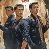 Uncharted Movie Characters Diamond Painting