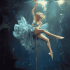 Underwater Women Dancer Diamond Painting