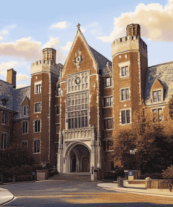 University of Pennsylvania Building Diamond Painting