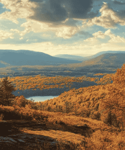 Upstate New York Mountains Diamond Painting