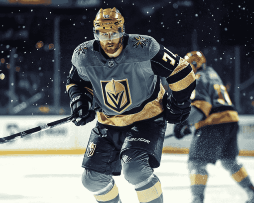 Vegas Golden Knights Ice Hockey Diamond Painting