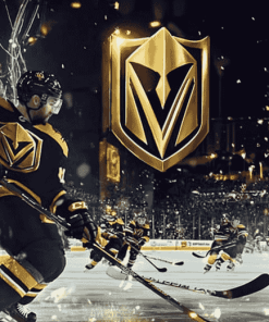 Vegas Golden Knights Ice Hockey Diamond Painting