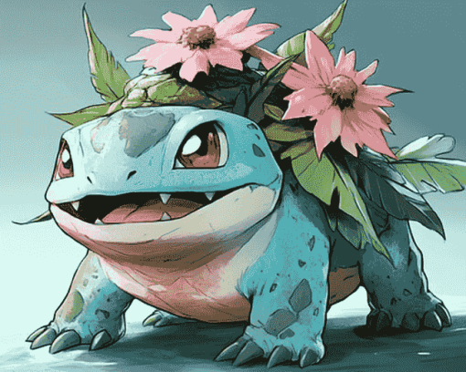 Venusaur Animation Diamond Painting