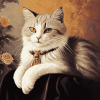 Victorian Cat Diamond Painting