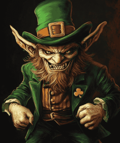 Villainous Leprechaun Diamond Painting