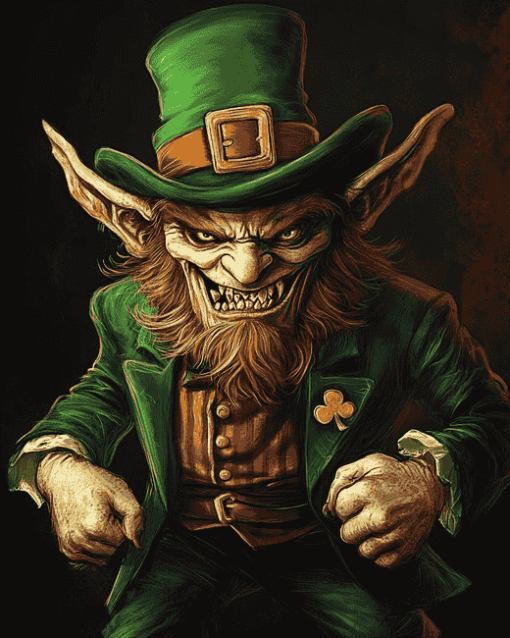 Villainous Leprechaun Diamond Painting