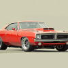 Vintage 1971 Roadrunner Diamond Painting