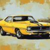 Vintage 1971 Roadrunner Diamond Painting