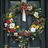 Vintage Door Wreaths Diamond Painting