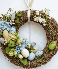 Vintage Easter Wreath Diamond Painting