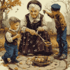 Vintage Grandma Moments Diamond Painting