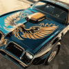 Vintage Pontiac Firebird Diamond Painting