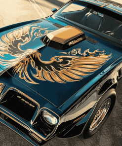 Vintage Pontiac Firebird Diamond Painting