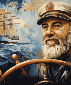 Vintage Sea Captain Diamond Painting