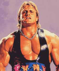 WWE Owen Hart Wrestler Diamond Painting