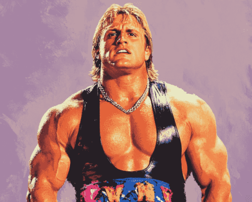 WWE Owen Hart Wrestler Diamond Painting