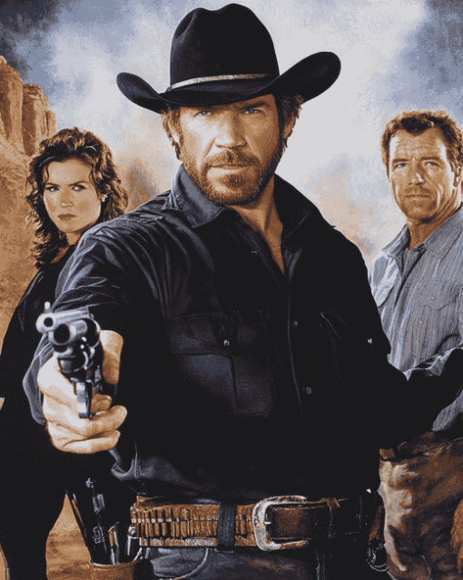 Walker Texas Ranger Movie Diamond Painting